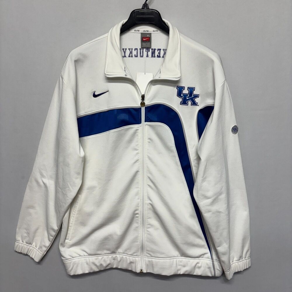 NWT Vintage Nike Team Kentucky Wildcats Zip Warm Up Jacket XL X-Large D133 -23